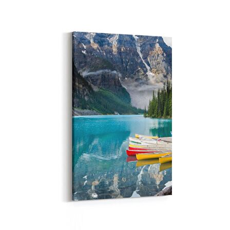 Olla 14210D Doğa / Manzara Görseli Dikey Kanvas Tablo (Ölçü: 60X90)