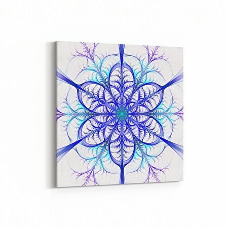 Olla 10190K Abstract Görsel Kare Kanvas Tablo (Ölçü: 25X25)