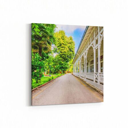 Olla 17910K4 Yapı Görseli Kare 4'lü Kanvas Tablo (Ölçü: 145X145)