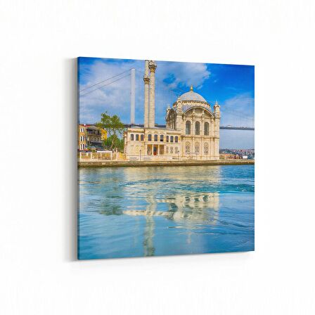 Olla 18803K Yapı Görseli Kare Kanvas Tablo (Ölçü: 25X25)