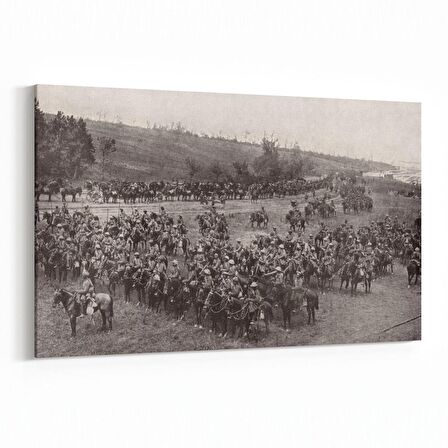 Olla 12414Y Mustafa Kemal Atatürk Yatay Kanvas Tablo (Ölçü: 30X20)