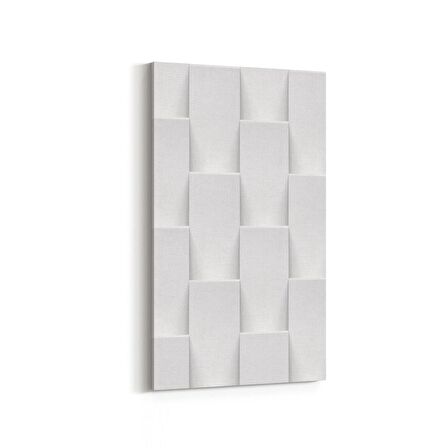 Olla 14941DD Geometrik Desen Görseli Dikey Dar Kanvas Tablo (Ölçü: 60X120)