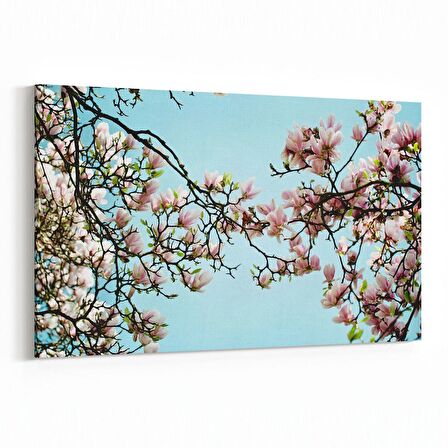 Olla 10591Y Ağaç Görseli Yatay Kanvas Tablo (Ölçü: 120X80)