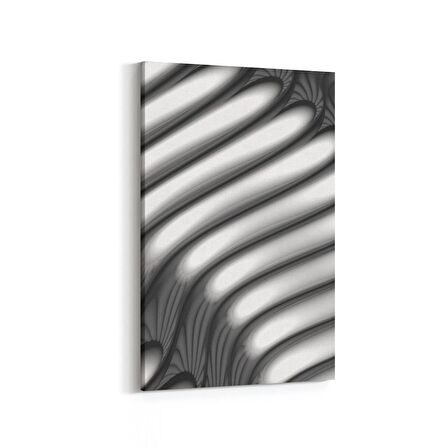Olla 10390D Abstract Görsel Dikey Kanvas Tablo (Ölçü: 80X120)