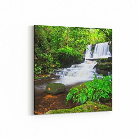 Olla 13528K Doğa / Manzara Görseli Kare Kanvas Tablo (Ölçü: 25X25)