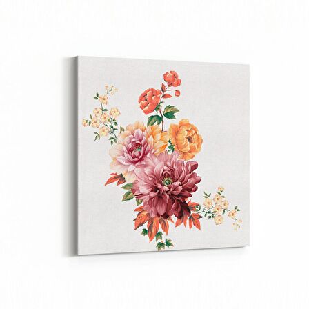 Olla 17850K Yağlı Boya Görseli Kare Kanvas Tablo (Ölçü: 30X30)