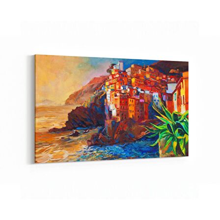 Olla 17735Y Yağlı Boya Görseli Yatay Kanvas Tablo (Ölçü: 150X100)