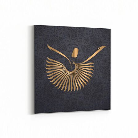 Olla 13050K Dini Görsel Kare Kanvas Tablo (Ölçü: 60X60)