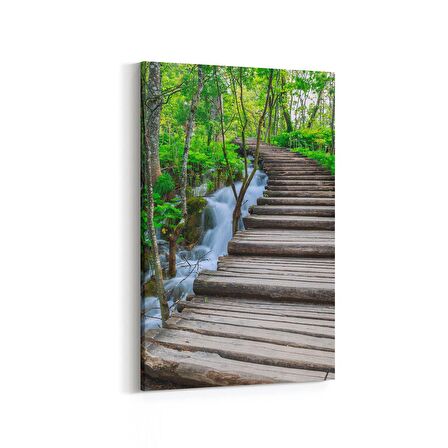 Olla 13841D Doğa / Manzara Görseli Dikey Kanvas Tablo (Ölçü: 60X90)