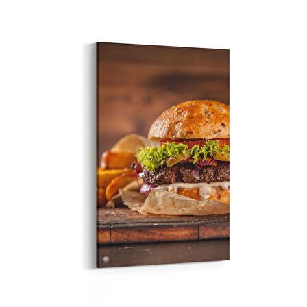 Olla 15170D Gıda Görseli Dikey Kanvas Tablo (Ölçü: 20X30)