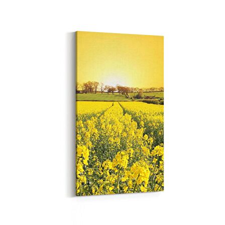Olla 13536DD Doğa / Manzara Görseli Dikey Dar Kanvas Tablo (Ölçü: 40X80)
