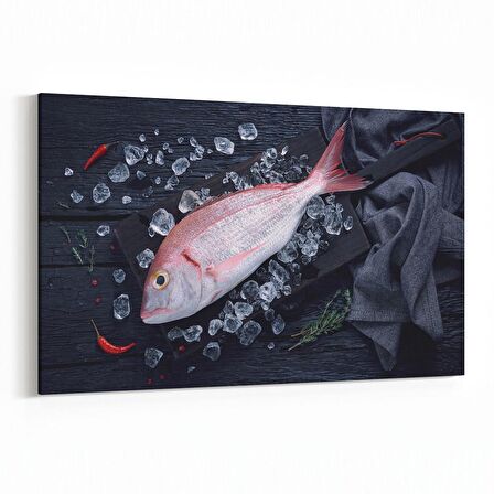 Olla 15245Y Gıda Görseli Yatay Kanvas Tablo (Ölçü: 45X30)