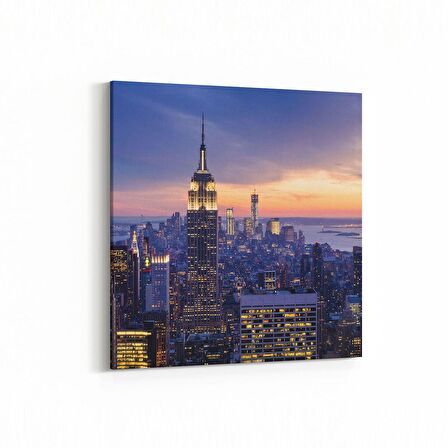 Olla 18126K Yapı Görseli Kare Kanvas Tablo (Ölçü: 100X100)