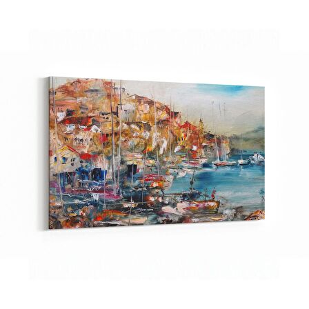 Olla 17791Y Yağlı Boya Görseli Yatay Kanvas Tablo (Ölçü: 45X30)