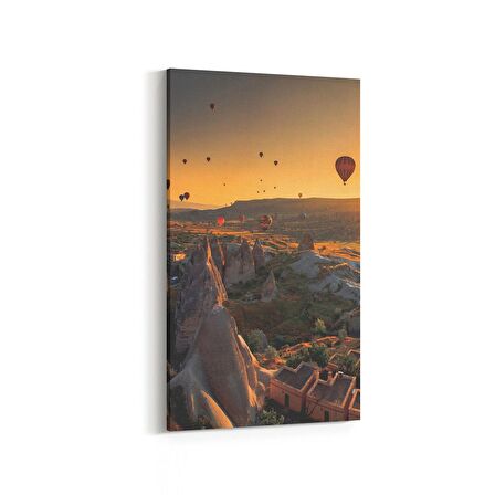 Olla 13948DD Doğa / Manzara Görseli Dikey Dar Kanvas Tablo (Ölçü: 60X120)