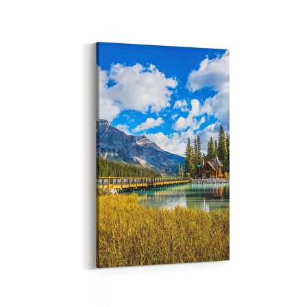 Olla 14130D Doğa / Manzara Görseli Dikey Kanvas Tablo (Ölçü: 100X150)