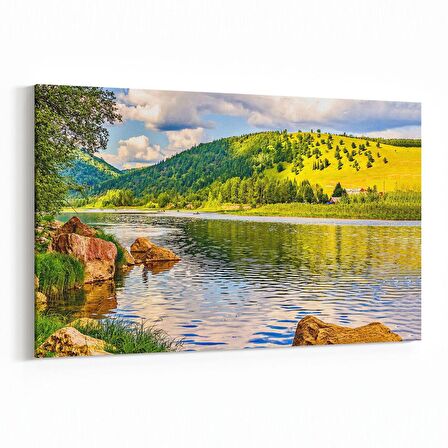 Olla 13231Y Doğa / Manzara Görseli Yatay Kanvas Tablo (Ölçü: 120X80)