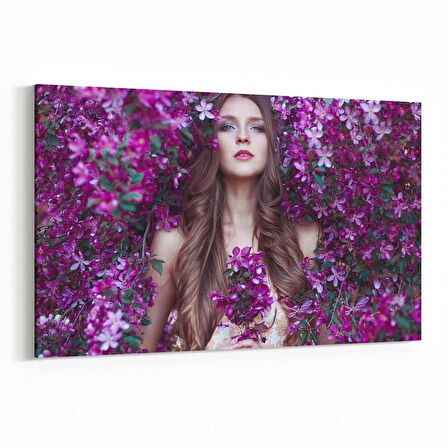 Olla 16990Y Model / Manken Görseli Yatay Kanvas Tablo (Ölçü: 45X30)