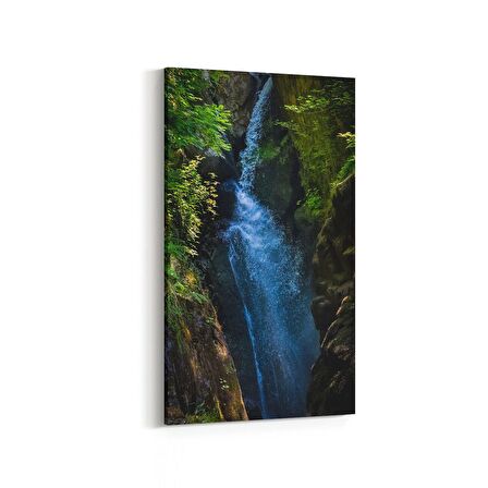 Olla 13559DD Doğa / Manzara Görseli Dikey Dar Kanvas Tablo (Ölçü: 40X80)