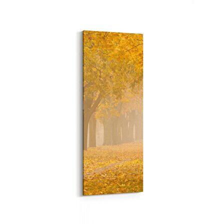 Olla 13307DI Doğa / Manzara Görseli Dikey İnce Kanvas Tablo (Ölçü: 40X120)