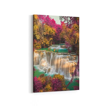 Olla 14046D Doğa / Manzara Görseli Dikey Kanvas Tablo (Ölçü: 60X90)