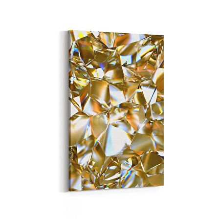 Olla 10085D Abstract Görsel Dikey Kanvas Tablo (Ölçü: 60X90)