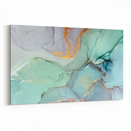 Olla 16659Y Mermer Desen Görsel Yatay Kanvas Tablo (Ölçü: 150X100)