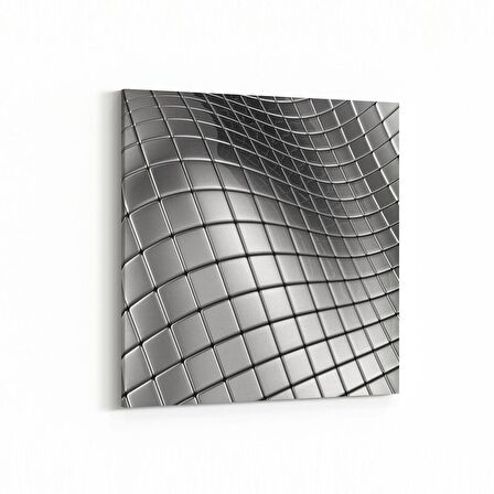 Olla 10348K Abstract Görsel Kare Kanvas Tablo (Ölçü: 60X60)