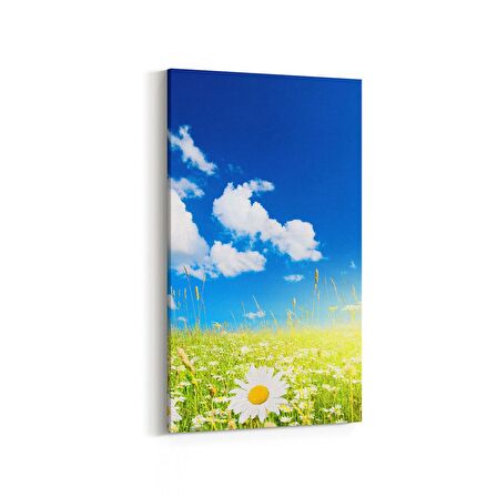 Olla 13733DD Doğa / Manzara Görseli Dikey Dar Kanvas Tablo (Ölçü: 40X80)