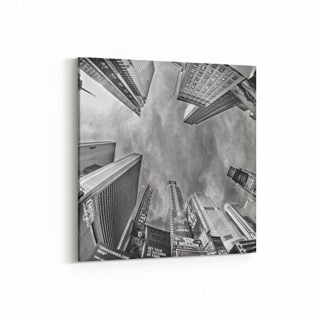 Olla 18105K4 Yapı Görseli Kare 4'lü Kanvas Tablo (Ölçü: 65X65)