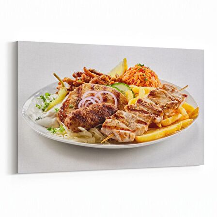 Olla 14970Y Gıda Görseli Yatay Kanvas Tablo (Ölçü: 45X30)