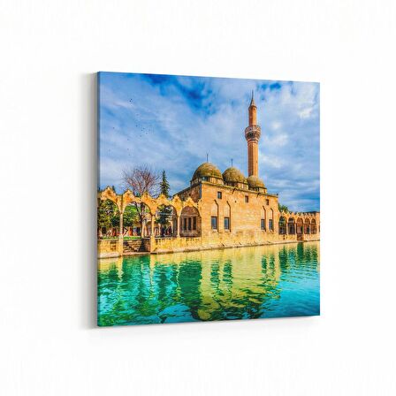 Olla 18098K4 Yapı Görseli Kare 4'lü Kanvas Tablo (Ölçü: 105X105)