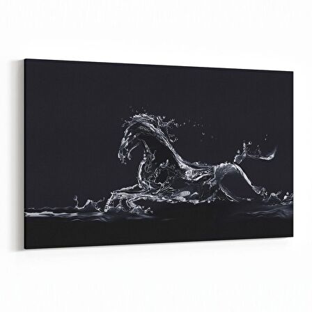 Olla 12547Y Hayvanlar Alemi Görseli Yatay Kanvas Tablo (Ölçü: 90X60)