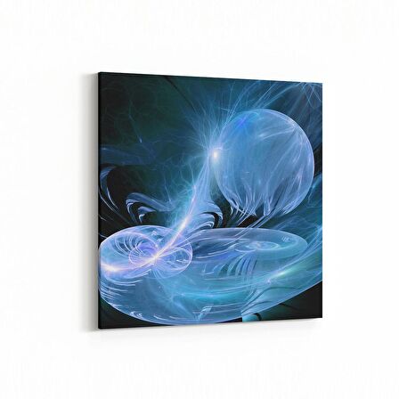 Olla 10361K Abstract Görsel Kare Kanvas Tablo (Ölçü: 25X25)