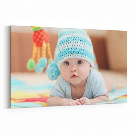 Olla 16824Y Model / Manken Görseli Yatay Kanvas Tablo (Ölçü: 70X50)