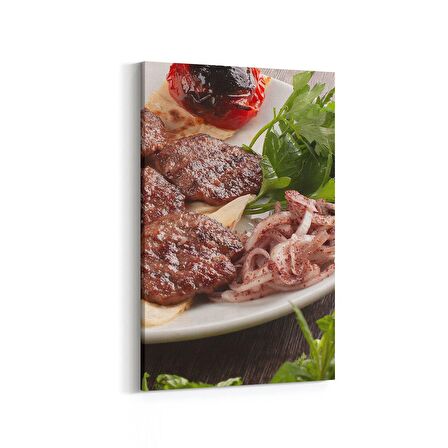Olla 15096D Gıda Görseli Dikey Kanvas Tablo (Ölçü: 70X105)