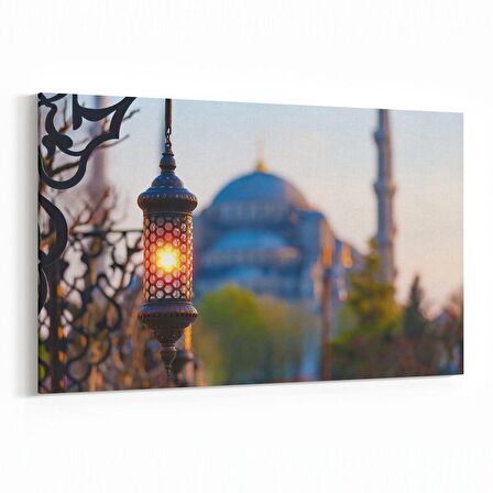 Olla 13129Y Dini Görsel Yatay Kanvas Tablo (Ölçü: 45X30)