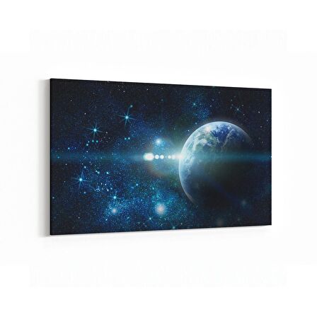 Olla 17608Y Uzay Görseli Yatay Kanvas Tablo (Ölçü: 90X60)