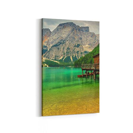 Olla 13678D Doğa / Manzara Görseli Dikey Kanvas Tablo (Ölçü: 100X150)