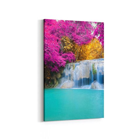 Olla 14342D Doğa / Manzara Görseli Dikey Kanvas Tablo (Ölçü: 100X150)