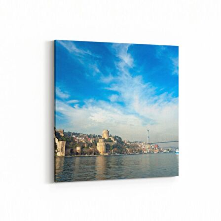 Olla 18859K4 Yapı Görseli Kare 4'lü Kanvas Tablo (Ölçü: 145X145)