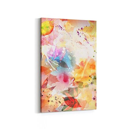 Olla 17853D Yağlı Boya Görseli Dikey Kanvas Tablo (Ölçü: 60X90)