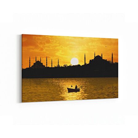 Olla 18005Y Yapı Görseli Yatay Kanvas Tablo (Ölçü: 150X100)