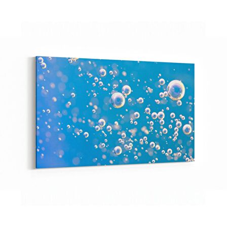 Olla 17250Y Su / Damla Görseli Yatay Kanvas Tablo (Ölçü: 120X80)