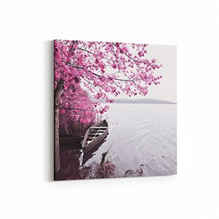 Olla 13184K Doğa / Manzara Görseli Kare Kanvas Tablo (Ölçü: 25X25)