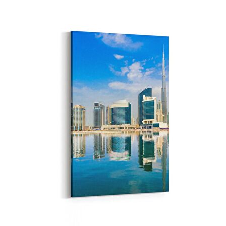 Olla 18336D Yapı Görseli Dikey Kanvas Tablo (Ölçü: 100X150)