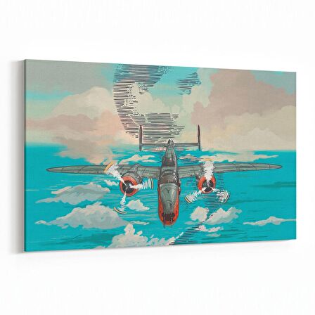 Olla 12266Y Araç Görseli Yatay Kanvas Tablo (Ölçü: 150X100)