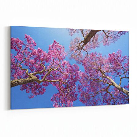 Olla 10617Y Ağaç Görseli Yatay Kanvas Tablo (Ölçü: 45X30)