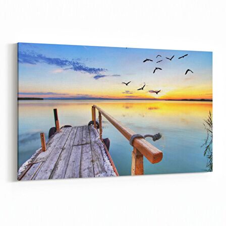 Olla 13672Y Doğa / Manzara Görseli Yatay Kanvas Tablo (Ölçü: 120X80)