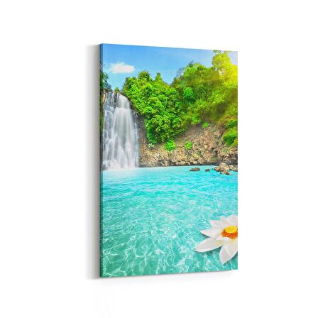 Olla 14084D Doğa / Manzara Görseli Dikey Kanvas Tablo (Ölçü: 60X90)